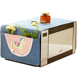 Elegant Microwave Oven Dustproof Cover Microwave Protector -09