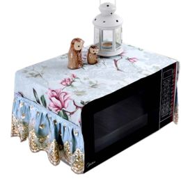 American Rural Style High-grade Microwave Oven Cover Dust-proof Covers, A