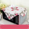 European Style Embroidered Microwave Oven Cover Microwave Protector, I