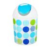 Mini Shake Cover Table Home/Office Trash Can Cute Spot Dumpster-Blue