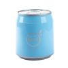 Creative Can Shaped Trash Bin Office Kitchen Home Wastebasket-Blue