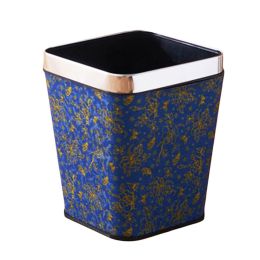 Square European Style Trash Can Home/Office Fashion Trash Bin-06