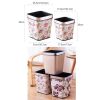 Square European Style Trash Can Home/Office Fashion Trash Bin-06