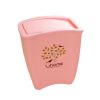 Creative Table Mini Trash Can Home Office Clutter Bucket Bin-Pink