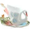 Coffee Cup Set Ceramic Coffee Cup China Tea Cup Creative Gift,1 x Cup,1 x dish