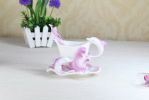 Coffee Cup Set Ceramic Coffee Cup China Tea Cup Creative Gift,Pink Dolphin