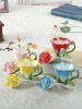 Coffee Cup Set Ceramic Coffee Cup China Tea Cup European Coffee Cup,Blue Flower