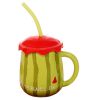Funny Ceramic Mugs Pretty Tea Mugs Cool Coffee Cups Porcelain Mugs Watermelon