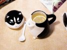 Cute Animal Pattern Cup Ceramics Coffee Mug 400ml For Friends Or Yourself, Husky
