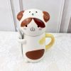 Cute Animal Pattern Cup Ceramics Coffee Mug 400ml For Friends Or Yourself, Sheep