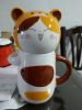 Cute Animal Pattern Cup Ceramics Coffee Mug 400ml For Friends Or Yourself, Tiger