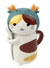 Cute Animal Pattern Cup Ceramics Coffee Mug 400ml For Friends Or Yourself,Dragon