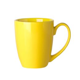 Lovely Ceramic Cup Coffee Tea Mugs Simple Milk Cup, Yellow