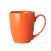 Lovely Ceramic Cup Coffee Tea Mugs Simple Milk Cup, Orange