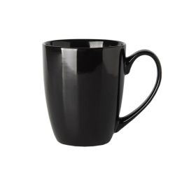 Lovely Ceramic Cup Coffee Tea Mugs Simple Milk Cup, Black