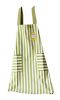 Linen Cloth Simple Adult Kitchen Clean Apron Cute Striped Shop Apron Grass Green