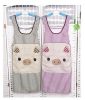 Couple Cute Fashion Thining Waterproof Aprons Adult Sleeveless Aprons Pig Coffee