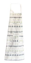 Nordic Style Cotton Aprons Anti-oil Clean Aprons Kitchen Home Work Clothes Trees