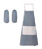 Kitchen Cotton Aprons Cute Adult Apron With A Pair Of Sleeves #3