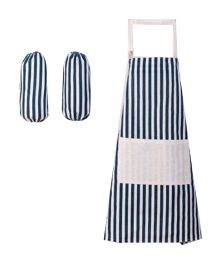 Kitchen Cotton Aprons Cute Adult Apron With A Pair Of Sleeves #3