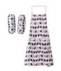 Kitchen Cotton Aprons Cute Adult Apron With A Pair Of Sleeves #4