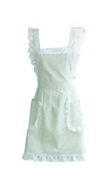 [Green]Cooking Apron, Kitchen Overalls, Coffee Shop Apron, Fashion