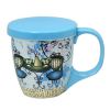380 ML Creative Ceramic Coffee Cup/ Coffee Mug With Beautiful Pattern, G