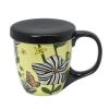 380 ML Creative Ceramic Coffee Cup/ Coffee Mug With Beautiful Pattern, H