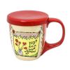 380 ML Creative Ceramic Coffee Cup/ Coffee Mug With Beautiful Pattern, I