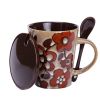 Creative & Personalized Mugs Porcelain Tea Cup Coffee Cup Office Mugs, E