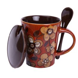 Creative & Personalized Mugs Porcelain Tea Cup Coffee Cup Office Mugs, F