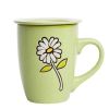 Creative & Personalized Mugs Porcelain Tea Cup Coffee Cup Office Mugs, V
