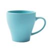 220ML Practical Office/Household Ceramics Milk Cup Tea Cup Coffee Mugs, Blue