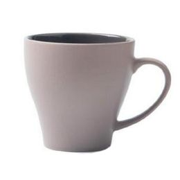 220ML Practical Office/Household Ceramics Milk Cup Tea Cup Coffee Mugs, Gray