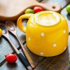 450MLCute Dot Office/Household Ceramics Milk Cup Tea Cup Coffee Mugs, Red
