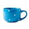 450MLCute Dot Office/Household Ceramics Milk Cup Tea Cup Coffee Mugs, Blue