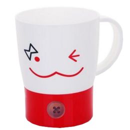 Creative Couple Milk Cup Breakfast Cup Mug Cup Coffee Cup Red