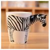 Lovely Unique 3D Coffee Milk Tea Ceramic Mug Cup With Zebra Cup Case Best Gift