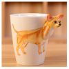 Lovely Unique 3D Coffee Milk Ceramic Mug Cup With Chihuahua Cup Case Best Gift