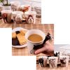 Lovely Unique 3D Coffee Milk Tea Ceramic Mug Cup With Schnauzer
