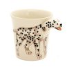 Lovely Unique 3D Coffee Milk Tea Ceramic Mug Cup With Dalmatian