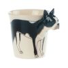 Lovely Unique 3D Coffee Milk Tea Ceramic Mug Cup With Boston Terrier