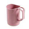 3PCS Unbreakable Wheat Straw Water Cup Touch Bathroom Tumbler,Milk, Juice,Tea,Brushing Cups, #C