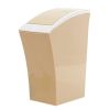 Cute Home/Office Desktop Bin Trash Can With Lid Wastebasket Storage Bucket NO.10