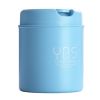 Cute Mini Trash Can Bin with Lid Desk Wastebasket for Home/Office, Blue