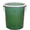 Desktop Waste Basket Office Kitchen Storage Barrel Waste Bin Atrovirens