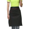 Unisex Half-length Apron Home/Hotle Kitchen Chefs Cooking Aprons,Black