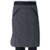 Unisex Half-length Apron Kitchen Chefs Cooking Aprons,Black Stripe