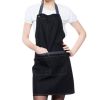 Stylish Unisex Kitchen Aprons Jeans Cooking Apron Halt Top Chefs Cook Apron