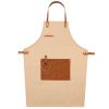 Fashion Wearable Chefs Cook Apron Stain-resistant  Kitchen Aprons Coffee Restaurant Work Clothes,N
